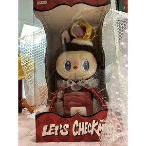 POPMART LABUBU The Monsters Let's Checkmate King BRAND NEW SEALED PLUSH